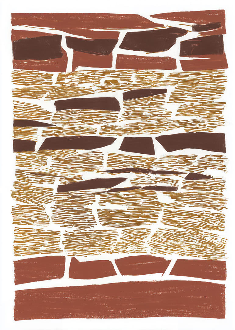 Los tonos rústicos y los destellos terrosos crean una atmósfera cálida.-12