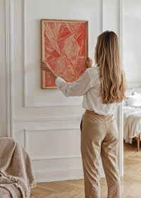 Dynamisk textur i djup röd, som fångar ögat direkt-2