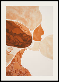 A harmonious blend of earth tones that creates depth and movement-2