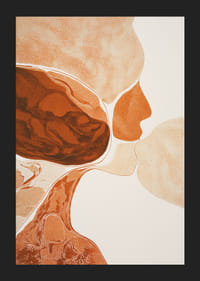 A harmonious blend of earth tones that creates depth and movement-5