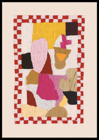 Composición colorida en abstracción viva-0