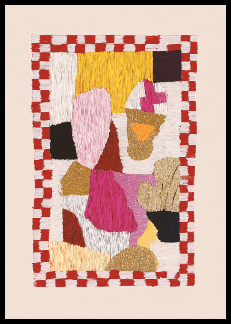 Composición colorida en abstracción viva-12