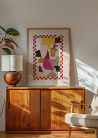 Composición colorida en abstracción viva-2