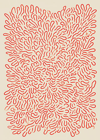 Affiche Crimson Cascade