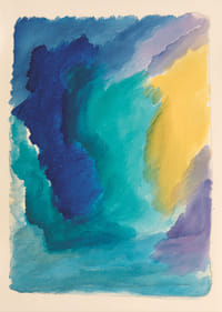 Los tonos de color intensos crean una obra de arte armoniosa.-1