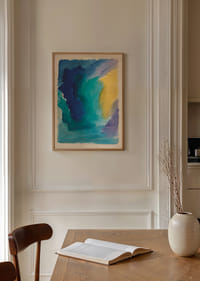 Los tonos de color intensos crean una obra de arte armoniosa.-2