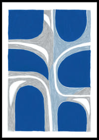 Este póster transmite una modernidad elegante y una armonía atemporal.-0