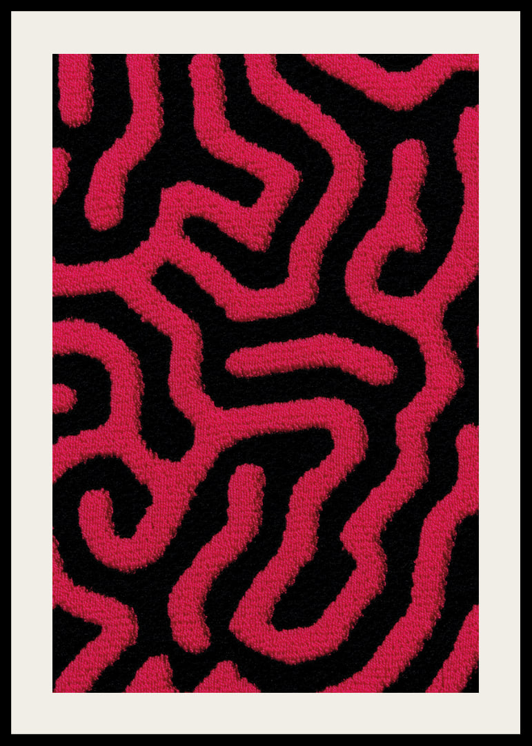 Des lignes vibrantes dansent dans des contrastes vibrants-12