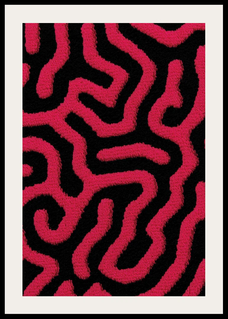 Vibrant lines dance in vibrant contrasts-12
