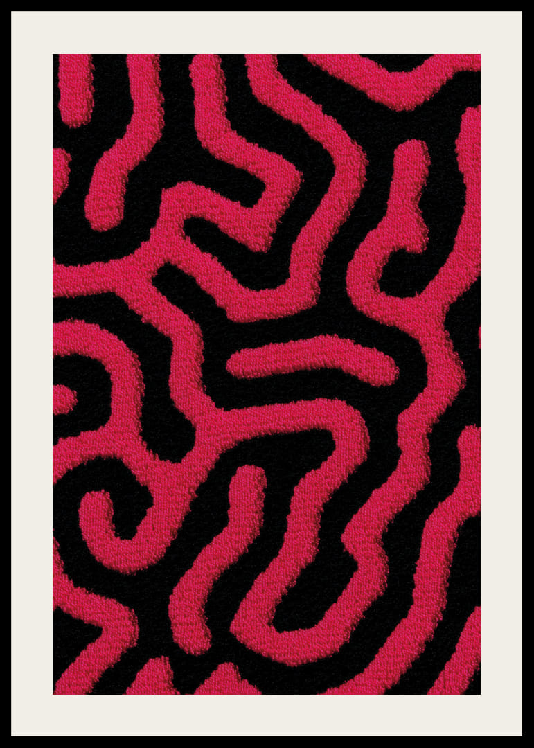 Livfulla linjer dansar i vibrerande kontraster-12