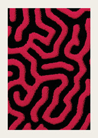 Des lignes vibrantes dansent dans des contrastes vibrants-3