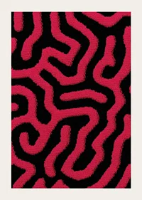 Vibrant lines dance in vibrant contrasts-3
