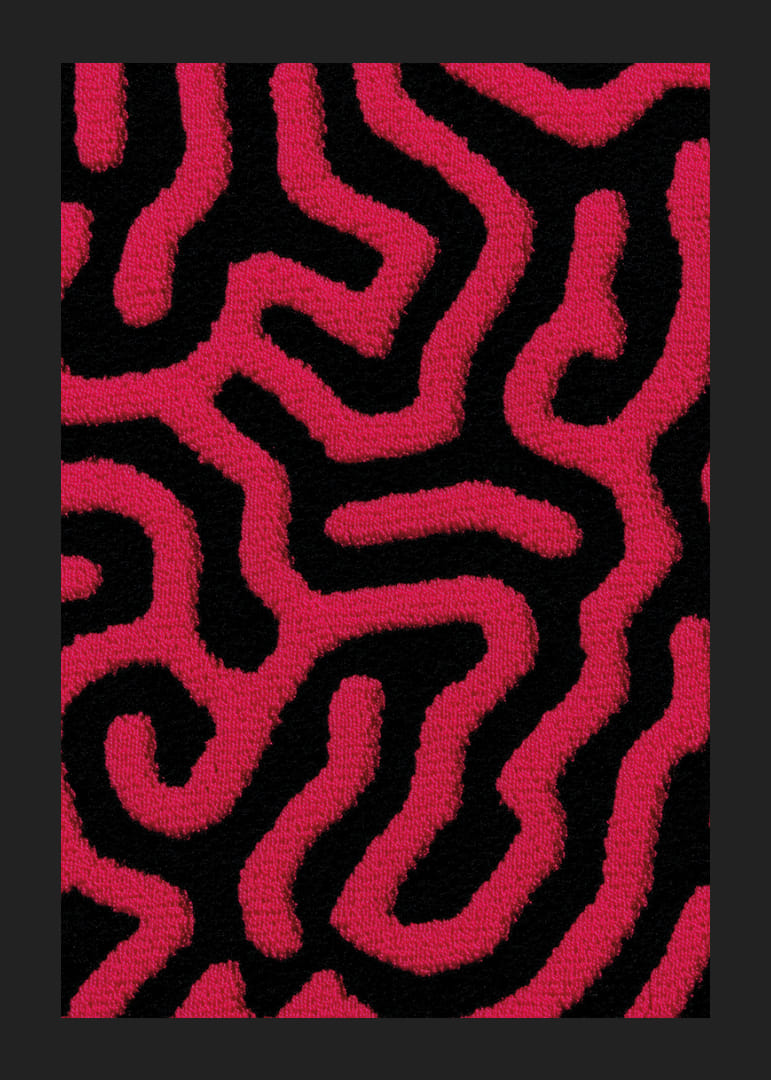 Livfulla linjer dansar i vibrerande kontraster-12