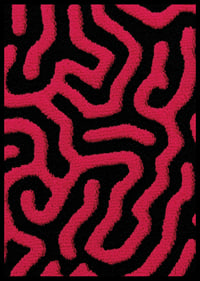 Des lignes vibrantes dansent dans des contrastes vibrants-6