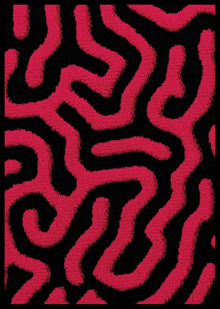Des lignes vibrantes dansent dans des contrastes vibrants-12