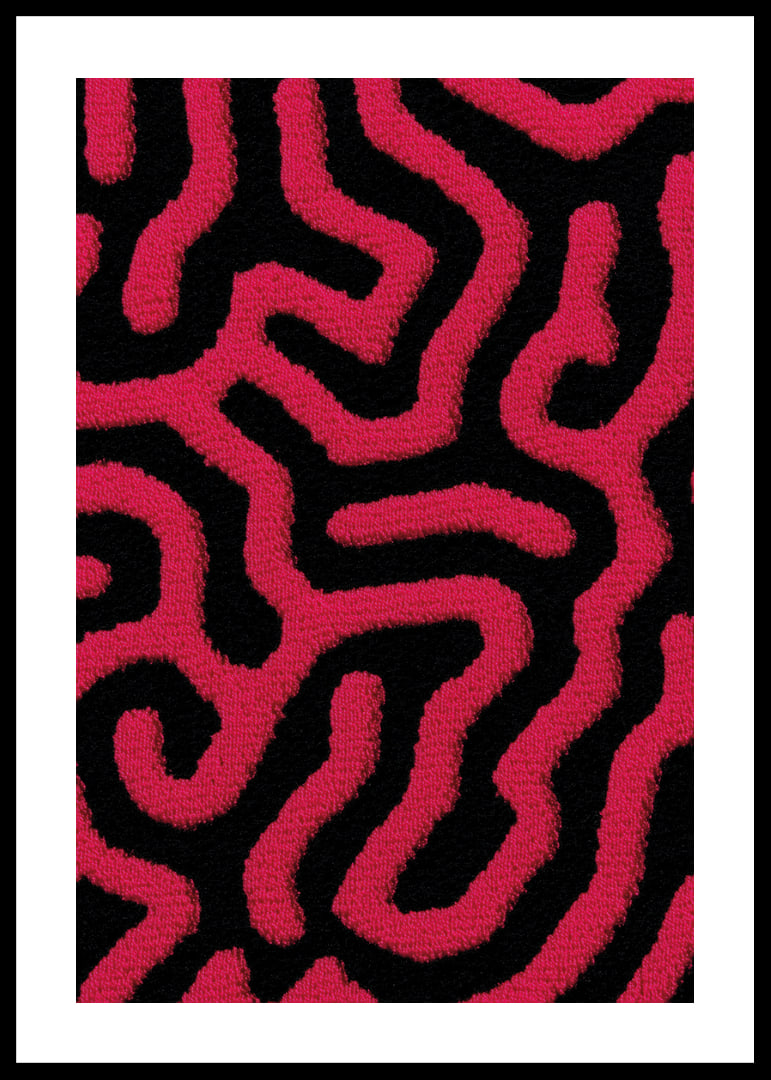 Des lignes vibrantes dansent dans des contrastes vibrants-12