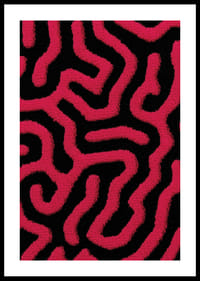 Líneas vibrantes danzan en contrastes vibrantes-0