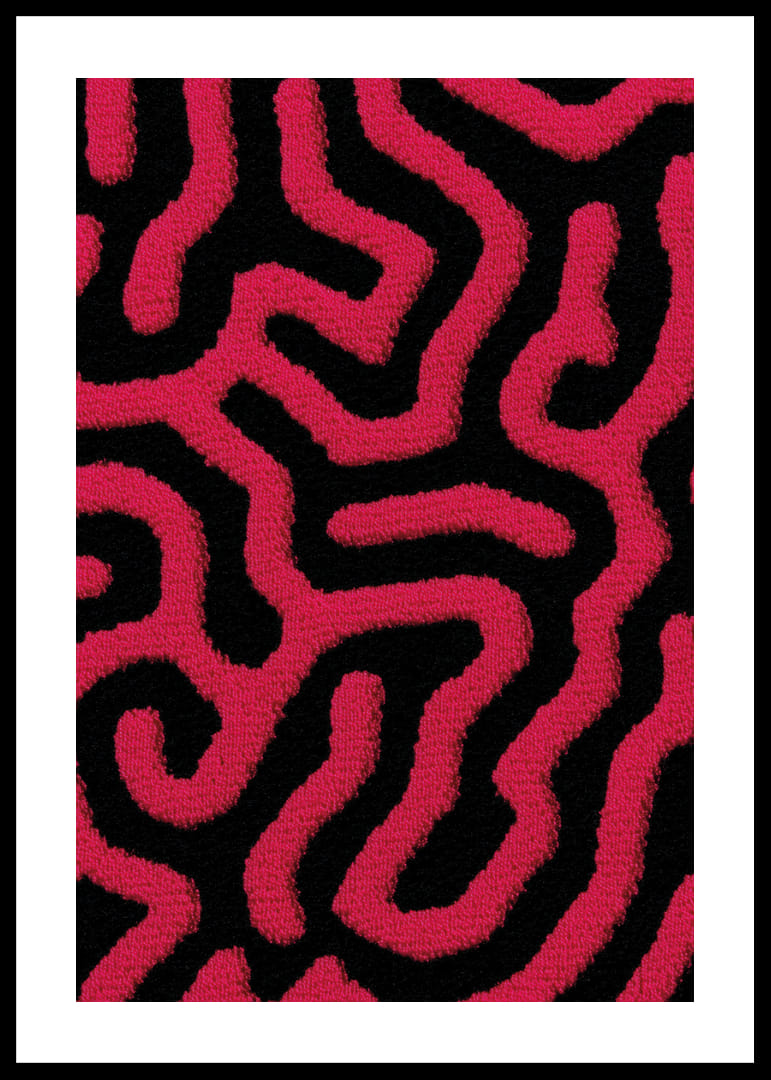 Líneas vibrantes danzan en contrastes vibrantes-12