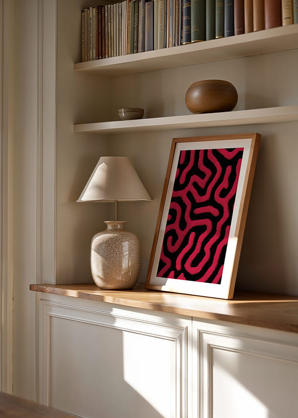 Juliste Crimson Maze crossfade