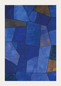 The symphony of blue tones creates a calm and stylish room-3