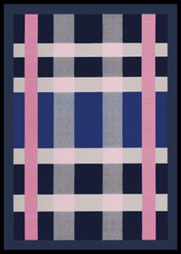 Auffälliges und stylisches Poster mit trendigen Farbblöcken-0