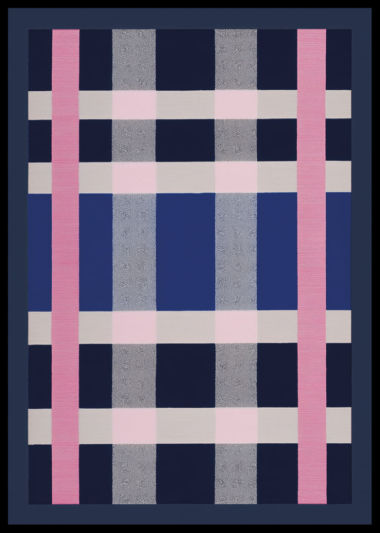 Auffälliges und stylisches Poster mit trendigen Farbblöcken-12