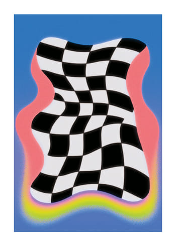 Affiche Checkered Ripples