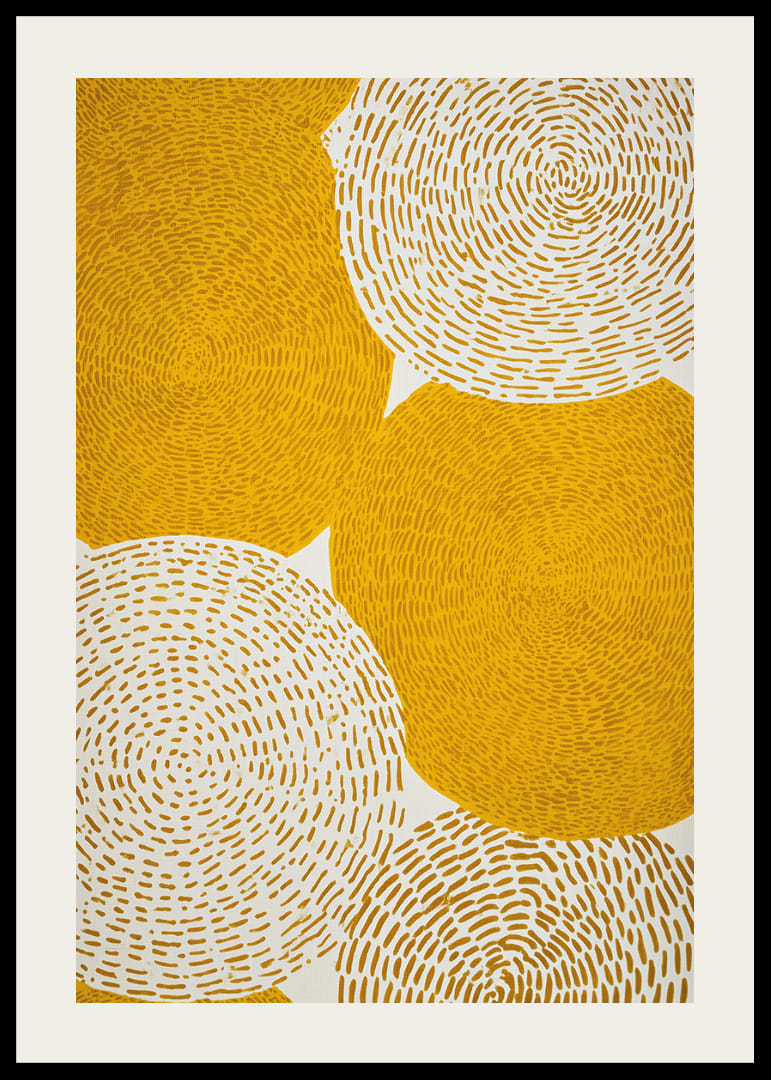 Varma gyllene cirklar i harmonisk rörelse-12