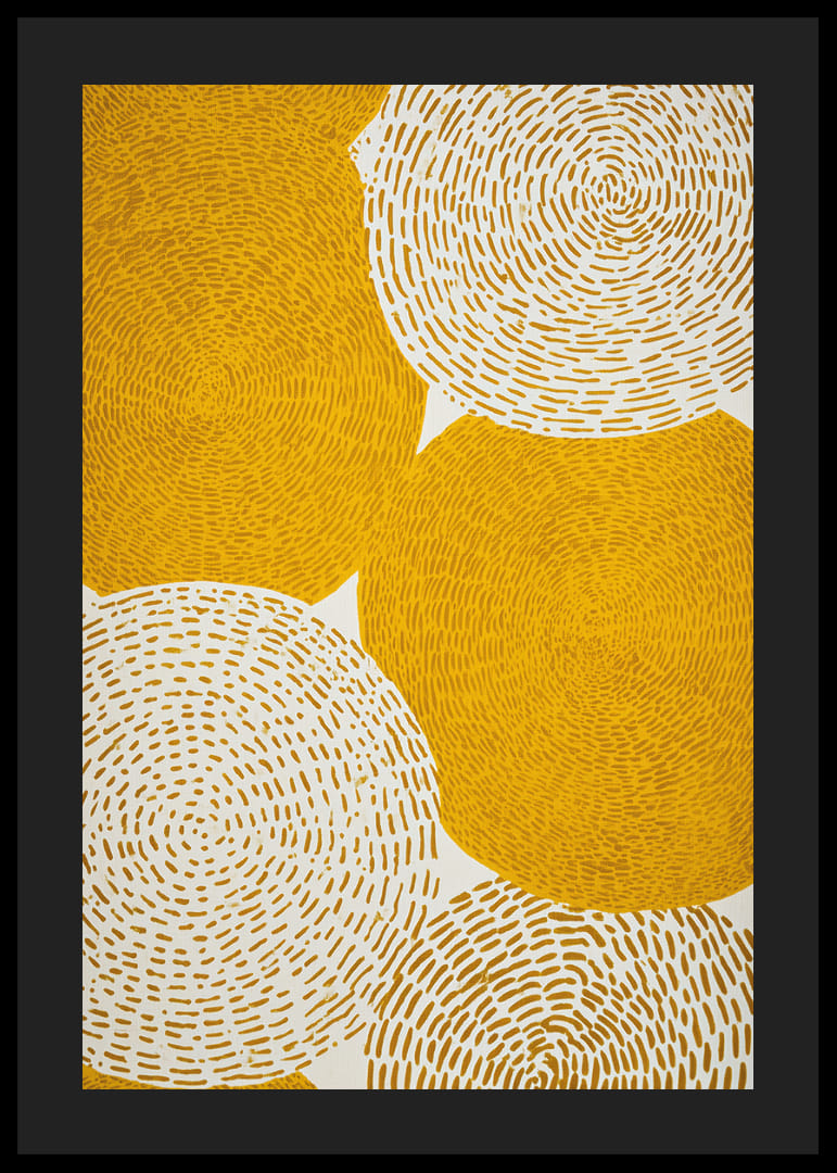 Varma gyllene cirklar i harmonisk rörelse-12