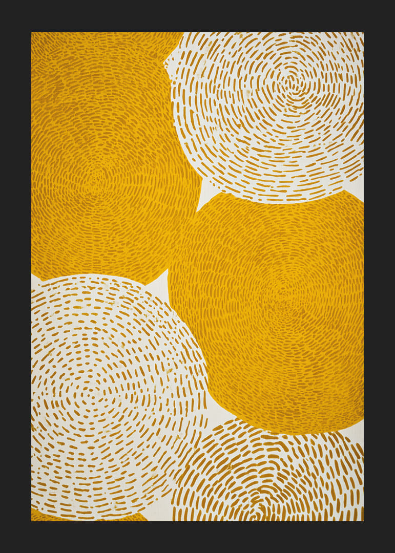 Varma gyllene cirklar i harmonisk rörelse-12