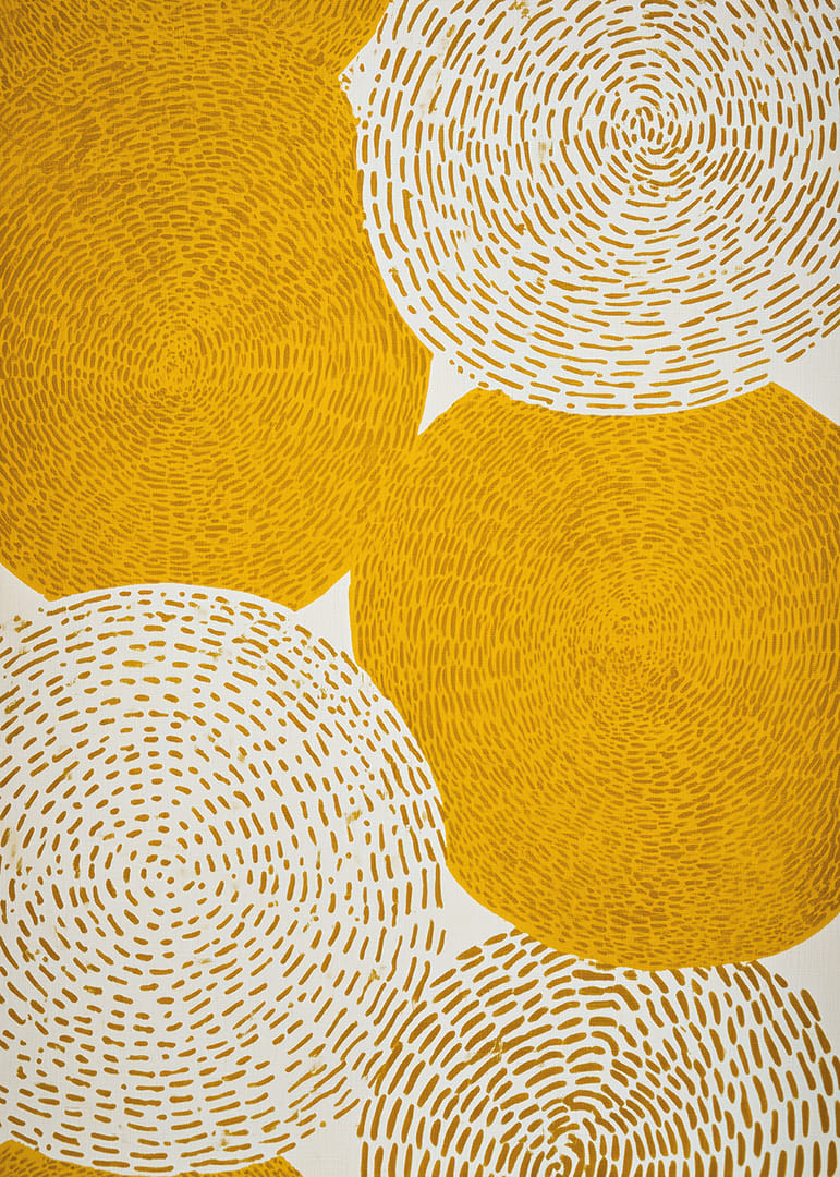 Cálidos círculos dorados en movimiento armonioso-12