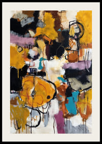 Energetic chaos in a cascade of colors and shapes-2