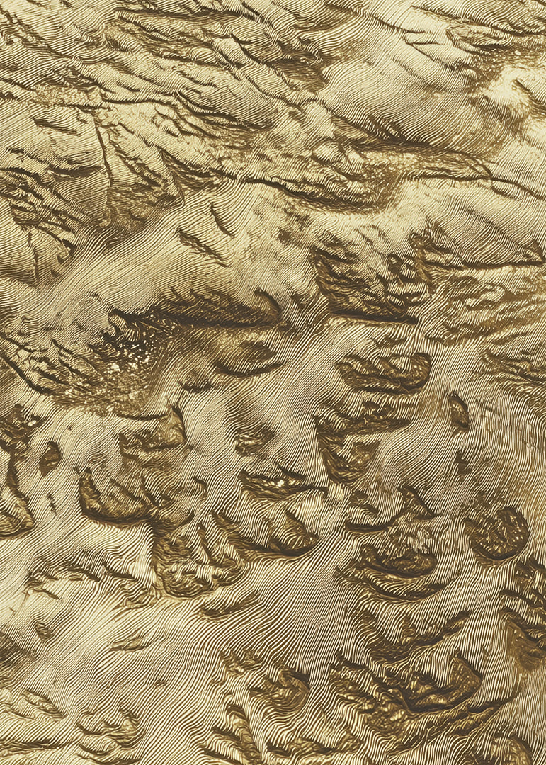 Golden sand dunes create a dreamlike desert landscape-12