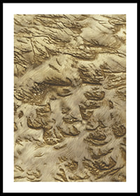 Golden sand dunes create a dreamlike desert landscape-0