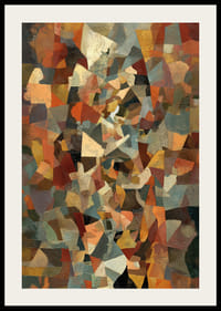 Färgrik komposition med höstlika nyanser och livfull energi-2