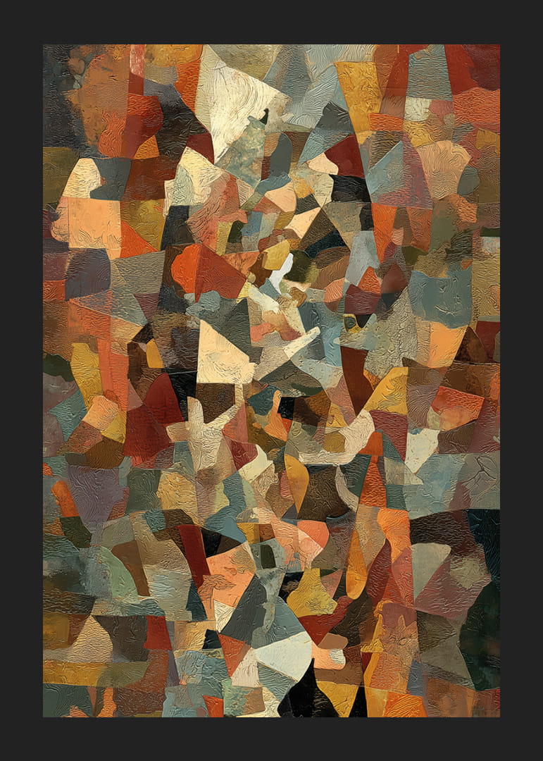 Färgrik komposition med höstlika nyanser och livfull energi-12