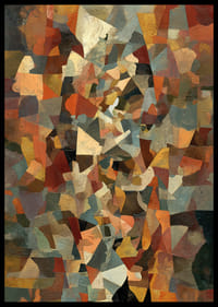 Színes kompozíció őszi árnyalatokkal és vibráló energiával-2