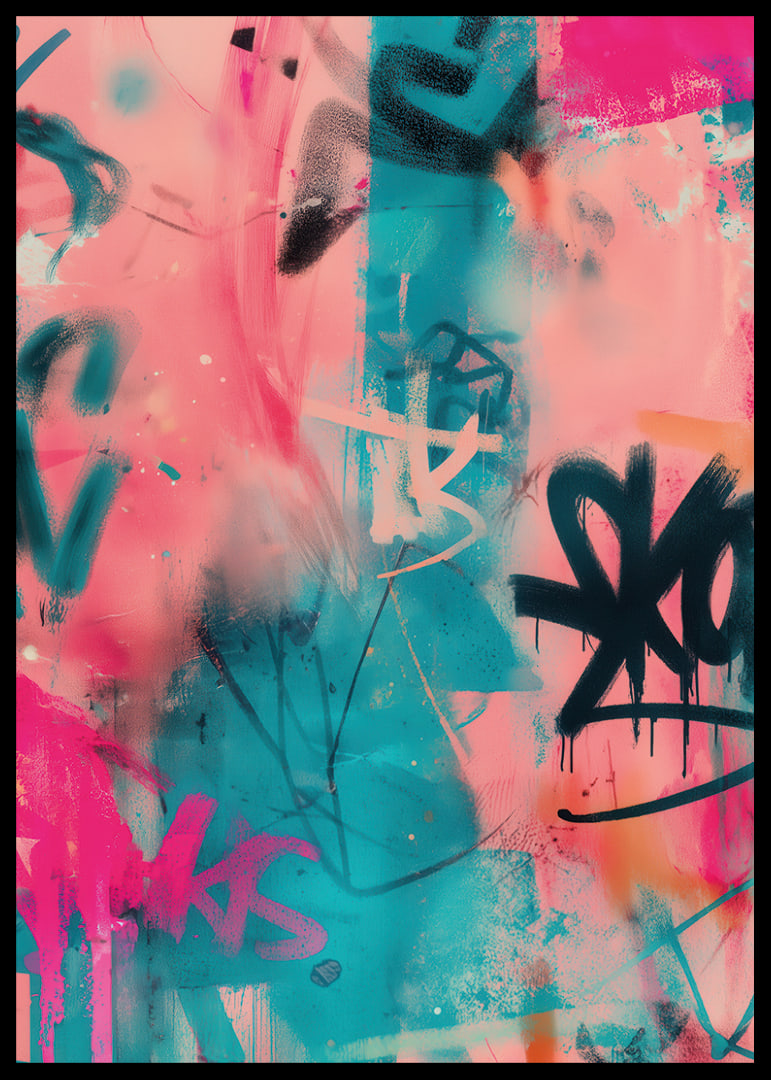 Dynamiske farger i en urban graffitiverden-12