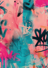 Dynamiske farger i en urban graffitiverden-7