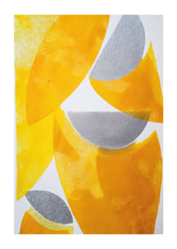 Az arany árnyalatú absztrakt formák vizuális egyensúlyt teremtenek-1