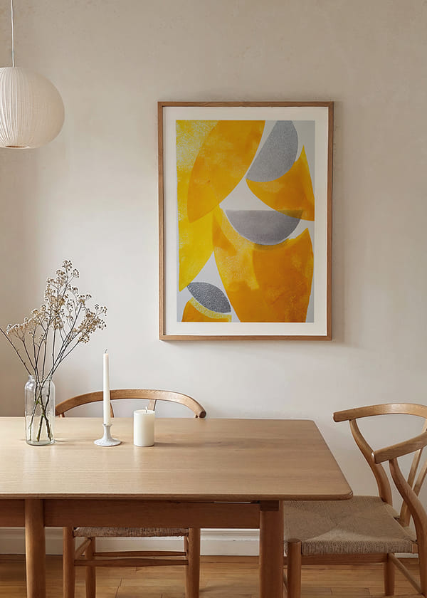 Affiche Modern Sunburst crossfade