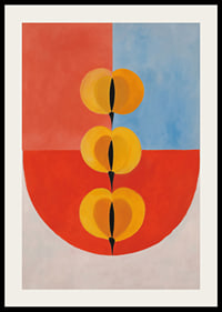Vibrant shapes in a symphony of colors and balance-2