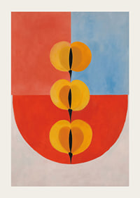 Vibrant shapes in a symphony of colors and balance-3