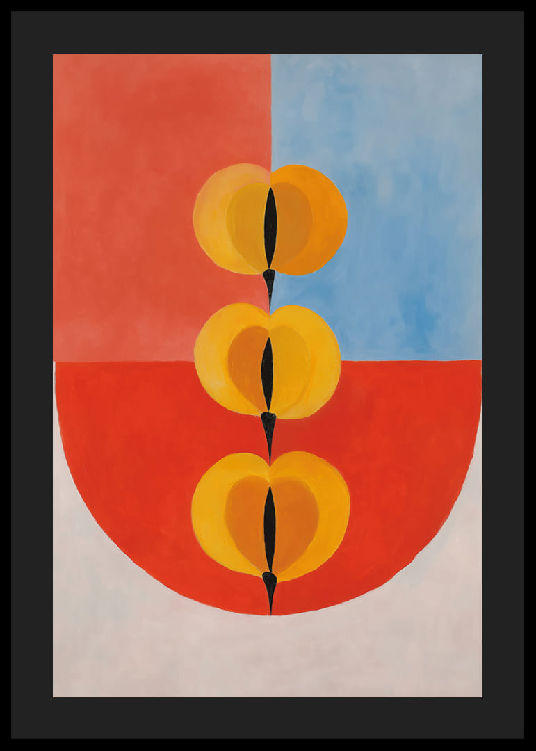 Vibranta former i en symfoni av färger och balans-12