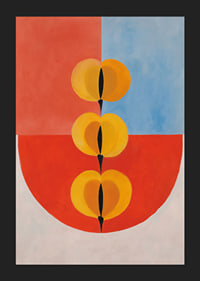 Vibrant shapes in a symphony of colors and balance-5