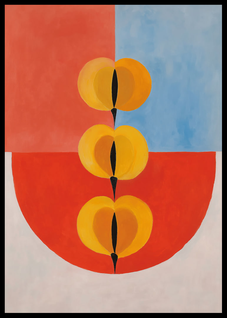 Vibrant shapes in a symphony of colors and balance-12