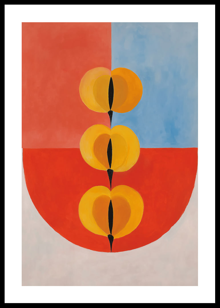 Vibrant shapes in a symphony of colors and balance-12