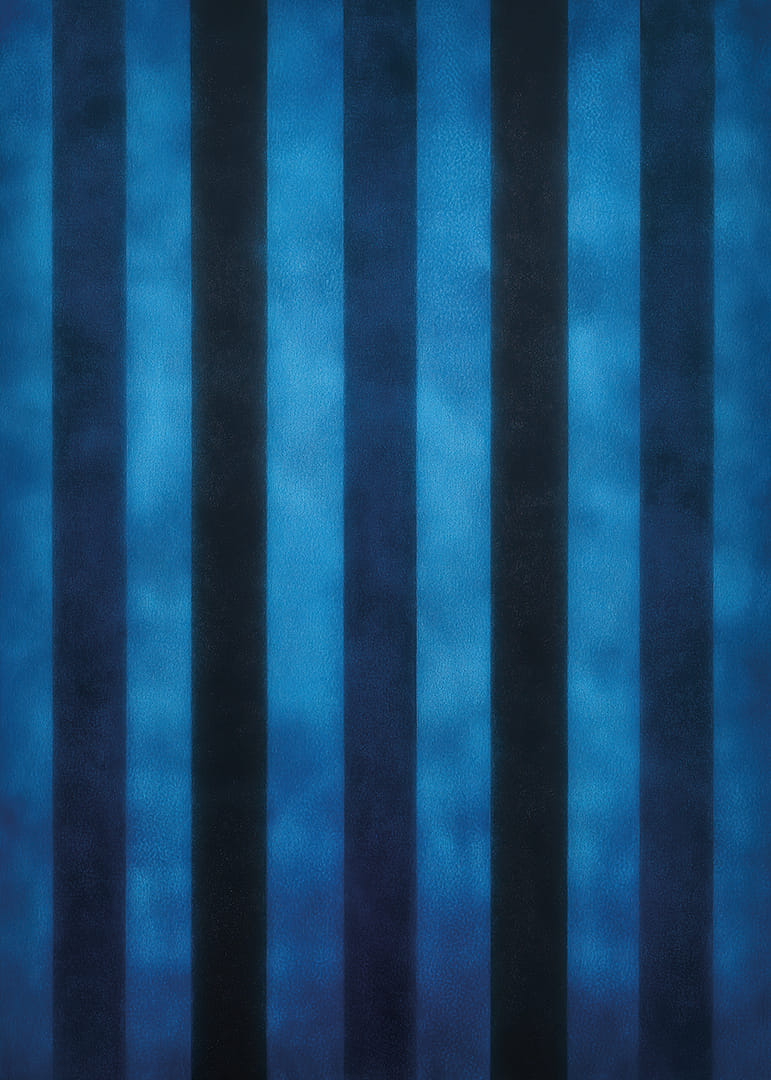 Las rayas azul oscuro crean un patrón hipnótico-12