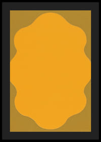 A golden shape against a soft background creates warmth-4