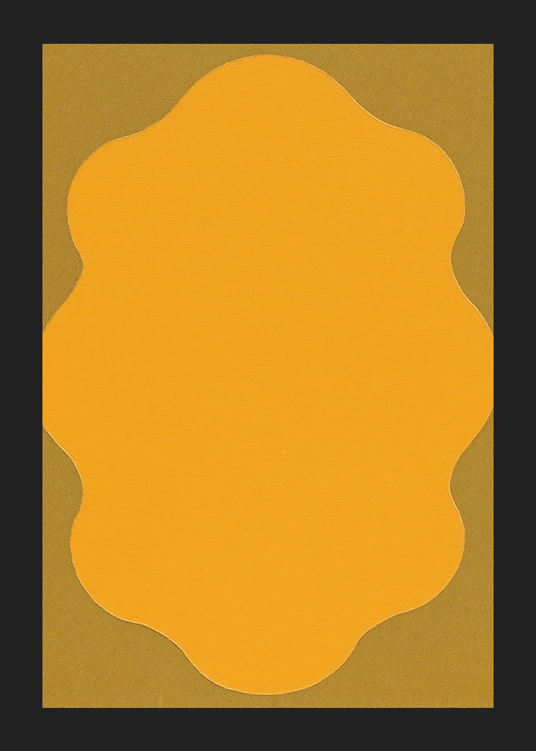 A golden shape against a soft background creates warmth-12